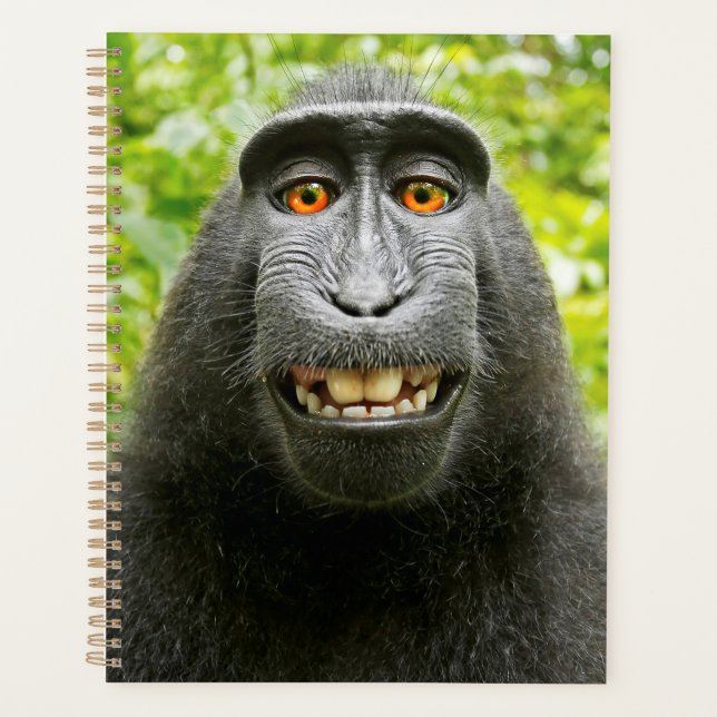 Agenda Monkey Selfie (Frente)