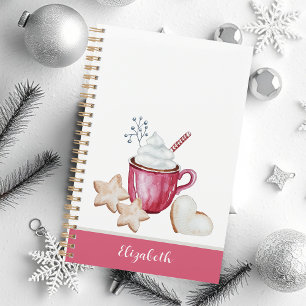 Agenda Monograma de gengibre de chocolate quente