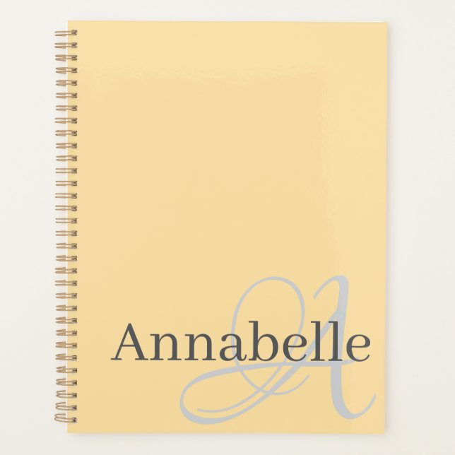 Agenda Monograma e Nome (Frente)