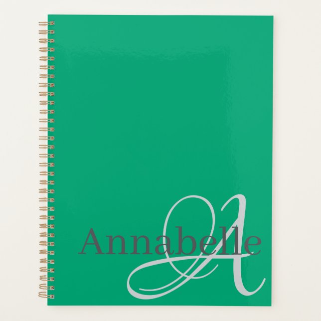 Agenda Monograma e Nome (Frente)