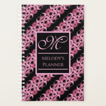 Monograma No Forno Rosa Fractal E Na Capa De Cabeç