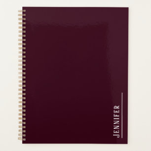 Agenda Monograma personalizado, amora moderna