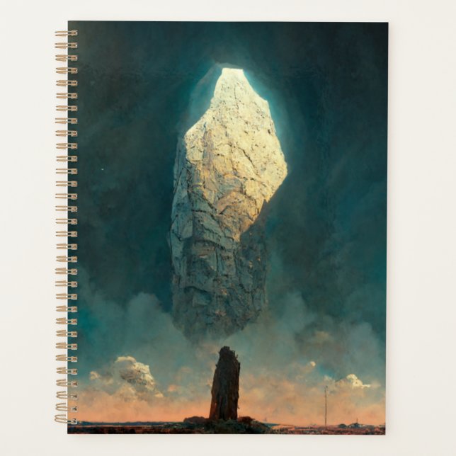 Agenda Monolith 3 Fantasy Sci-Fi (Frente)