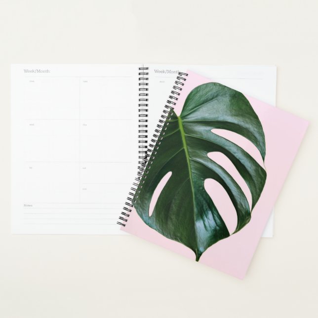 Agenda Monstera Tropical Leaf (Exibição)