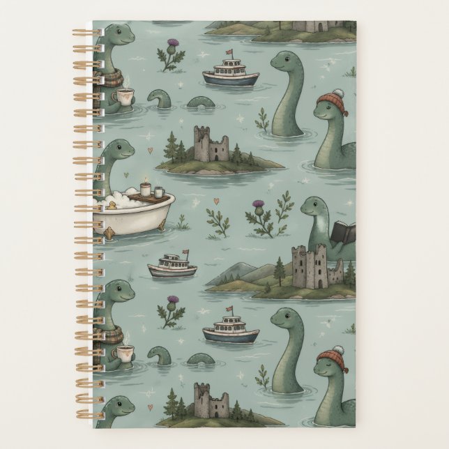Agenda Monstro do Lago Ness  (Frente)