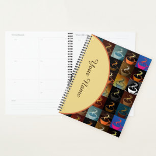Agenda montagem de xícara de café personalizada