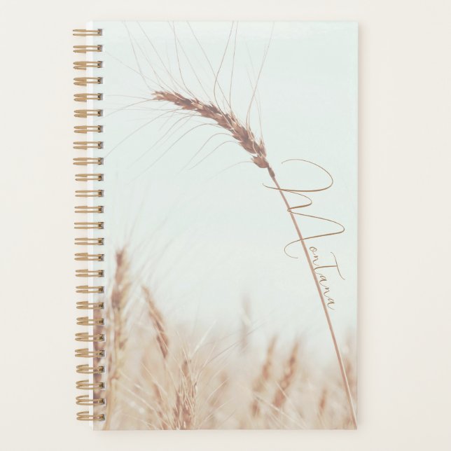Agenda Montana Wheat Field (Frente)