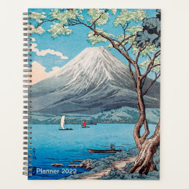 Agenda Monte Fuji do lago Yamanaka, Takahashi, japonês