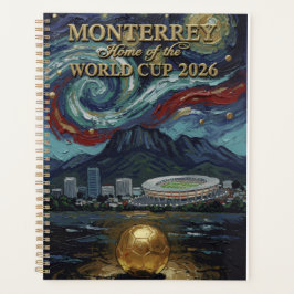 Agenda Monterrey 2026 Futebol Arte de Futebol de Luxo par
