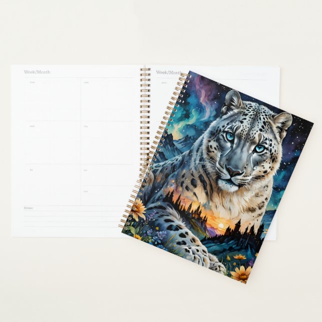Agenda Moon do Castelo Leopardo de Neve, Aurora borealis (Exibição)