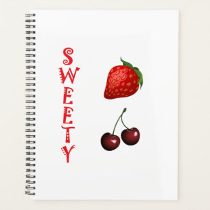 Agenda Morango e Cherry Doce de Fruta doce