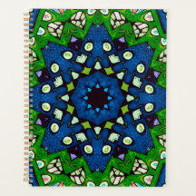 Mosaico Blue Hippie Boho Mandala