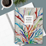 Agenda Mosaico Personalizado<br><div class="desc">Este planejador único é decorado com um mosaico colorido. Facilmente personalizável com seu nome e profissão. Use a opção editar para alterar o tamanho, o estilo ou a cor do texto. Porque nós criamos a nossa trabalho de arte, você não encontrará esta imagem exata de outros designers. Mosaico original ©...</div>