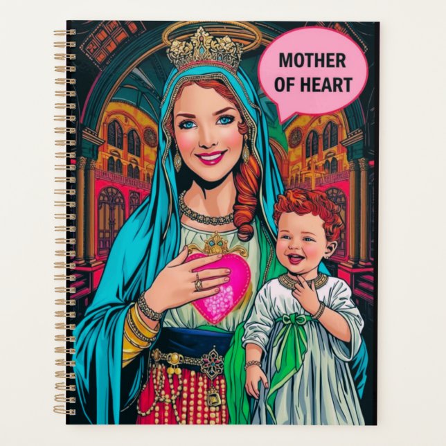 AGENDA MOTHER OF HEART (Frente)