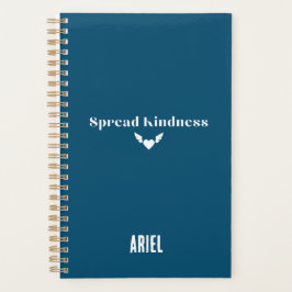 Agenda Motivação Elegante Moderno Personalizada