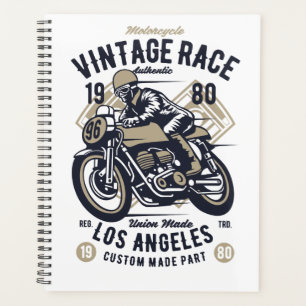 Agenda Motocicleta Vintage