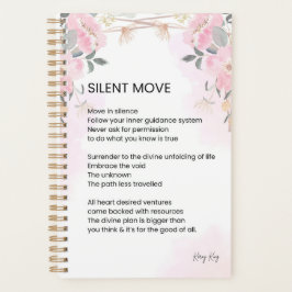 Agenda Movimento Silencioso - Poesia do Poema de Incentiv