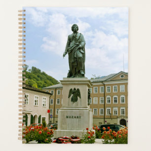 Agenda Mozart Monument em Salzburgo, Áustria