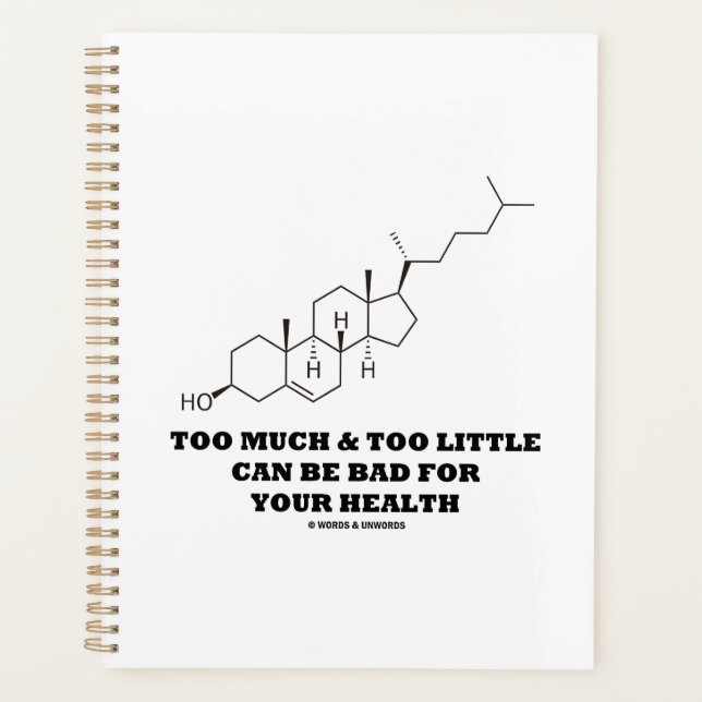 Agenda Muito Pouco Ruim Para O Colesterol Sanitário (Frente)