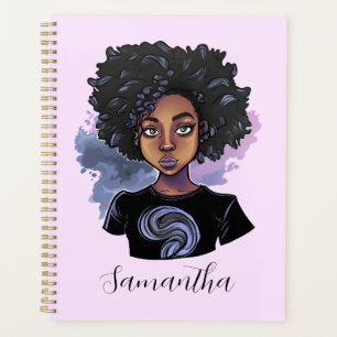 Agenda Mulher Afro-Americana Personalizada