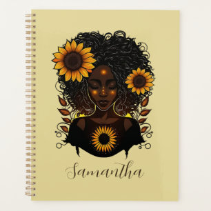 Agenda Mulher Afro Rainha Sunflower