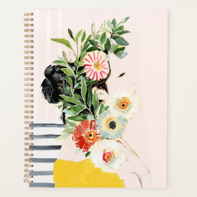 Agenda Mulher com Flores (Frente)