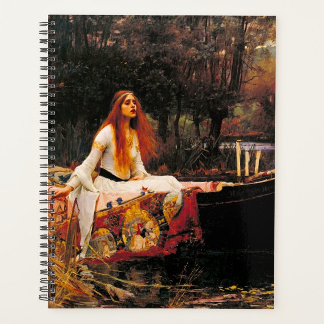 Agenda Mulher-d'água de Shalott (Frente)