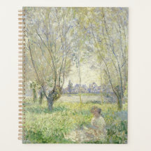 Mulher em Willows, Monet 1880