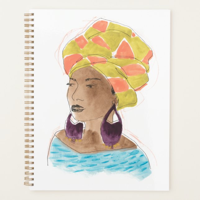 Agenda Mulher Forte e Bonita (Frente)