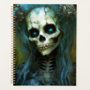 Agenda Mulher morta Horror do Esqueleto