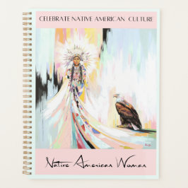 Agenda Mulher Nativa Americana E Águia