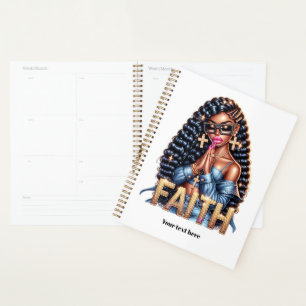 Agenda Mulher Negra da Oração Cristã Faith