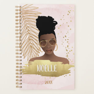 Agenda Mulher Negra, Ela Acreditava Que Podia, Rosa E Dou