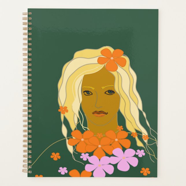 Agenda Mulheres Com Flores (Frente)