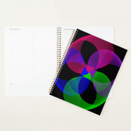 Agenda Multi Color Fusion Geometric Spiral Planner