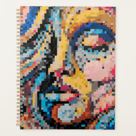 Agenda Multicolored pixel creation