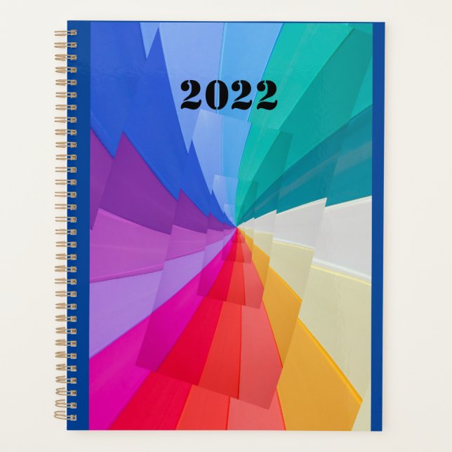 Agenda multicolored vortices on planner (Frente)