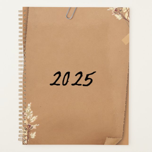 Agenda Murugi Stationery Co. 2025 Hardplanejer (Frente)