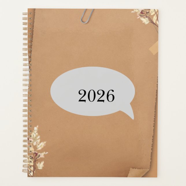 Agenda Murugi Stationery Co. 2026 Hardplanner  (Frente)