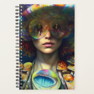 Agenda Mushroom Visions Trippy AI Generated Art