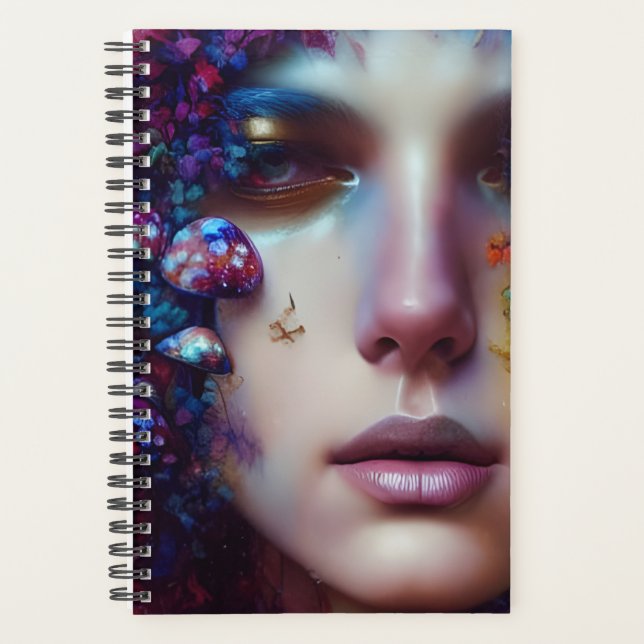 Agenda Mushroom Woman Fantasy (Frente)