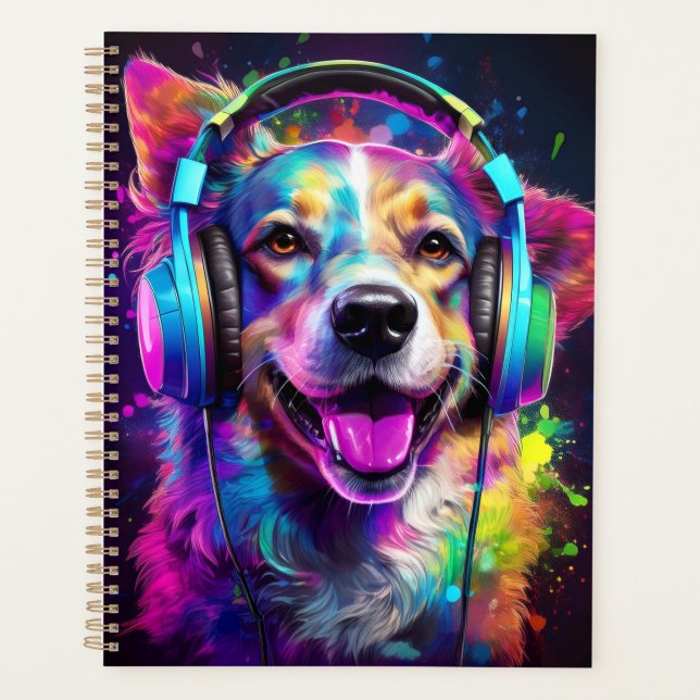 Agenda Music lover dog  (Frente)