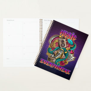 Agenda Música por todo o grafite