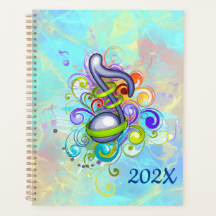 Agenda Musical anual personalizado