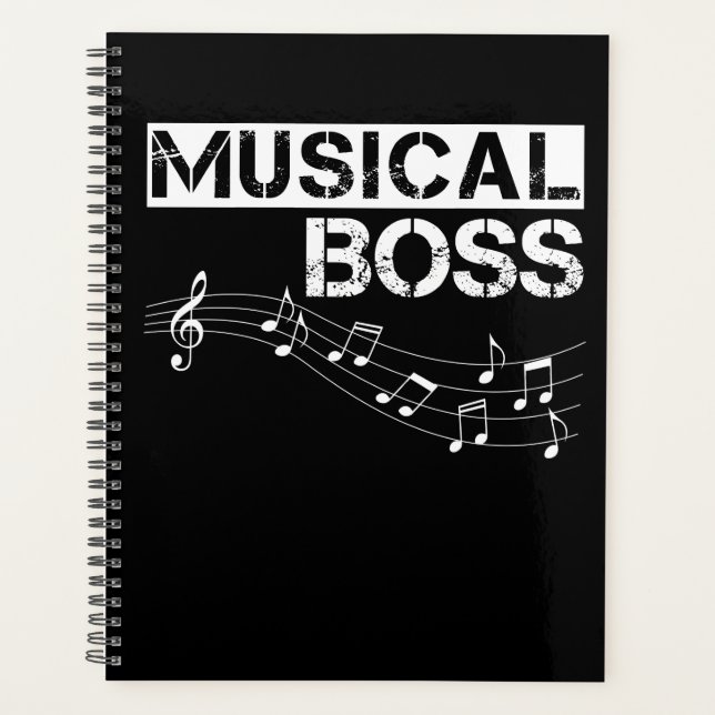 Agenda Músico do Chefe Musical (Frente)