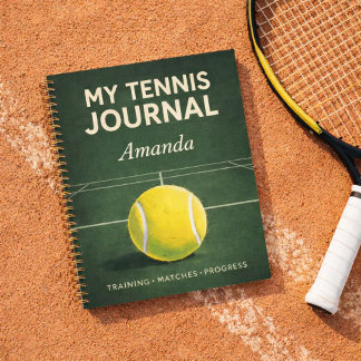 Agenda My Tennis Journal – Personal Training & Match Log