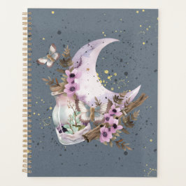Agenda Mystical Boho Lavanda Anemone Moon