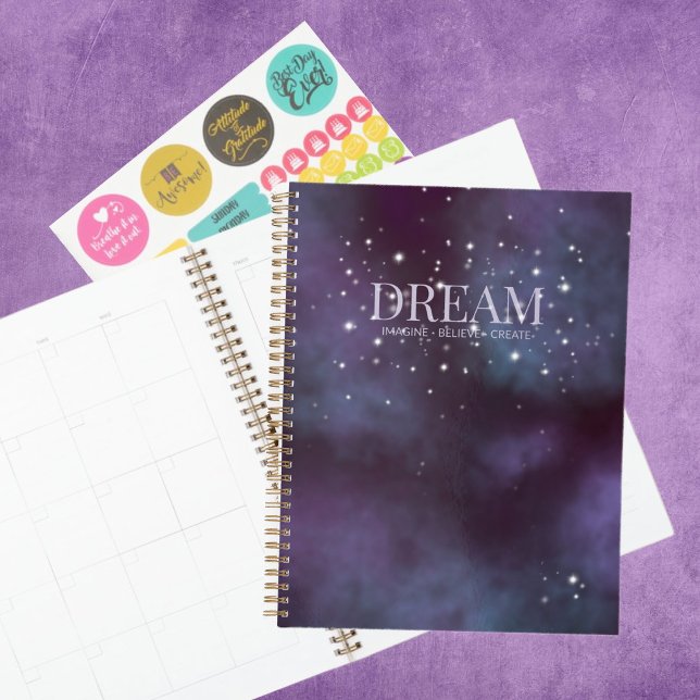 Agenda Mystical Dream Dusty Violet (Criador carregado)