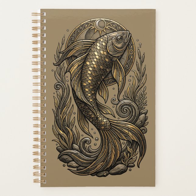 Agenda Mystical Fish (Frente)