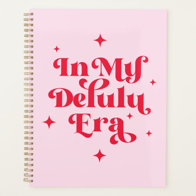 Agenda Na Minha Era Delulu (Frente)